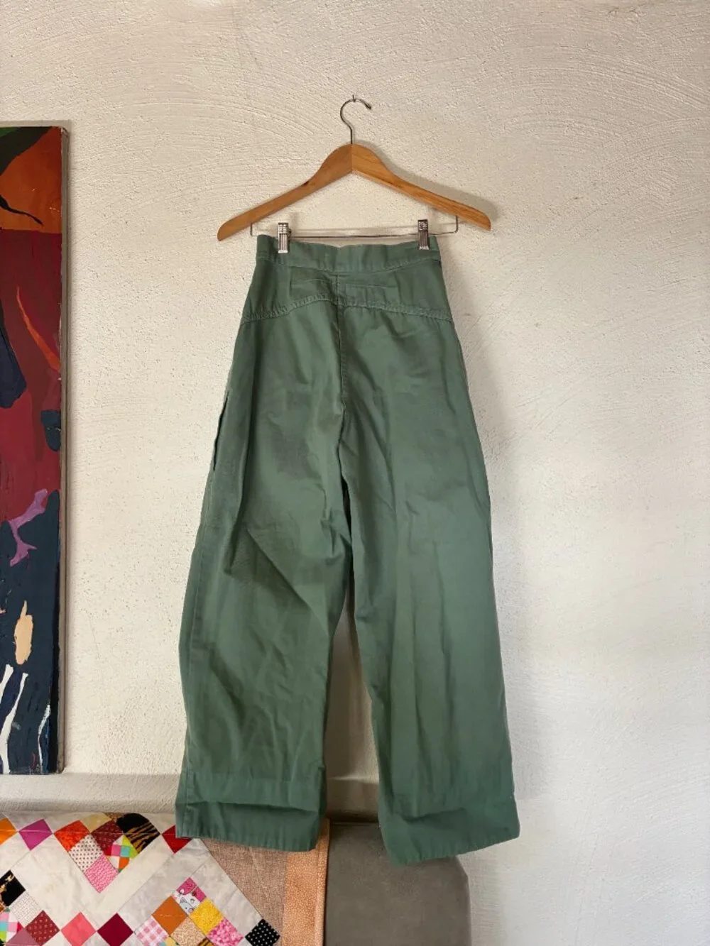 Rachel Comey Bandini Pant in Sage, Organic Chino Twill - Picture 4 of 5